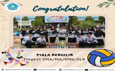 Pertandingan Bola Volly antar Guru tingkat SMA/MA/SMK/SLB 2023