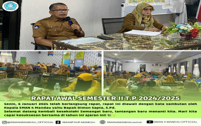 Rapat Awal Semester 2 TP. 2024/2025