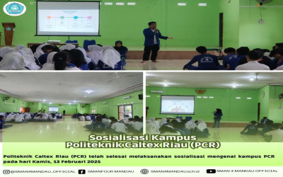 Sosialisasi Politeknik Caltex Riau (PCR)
