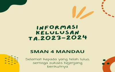 Informasi kelulusan Ta. 2023-2024