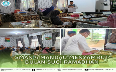 SMAN 4 Mandau Menyambut Bulan Puasa